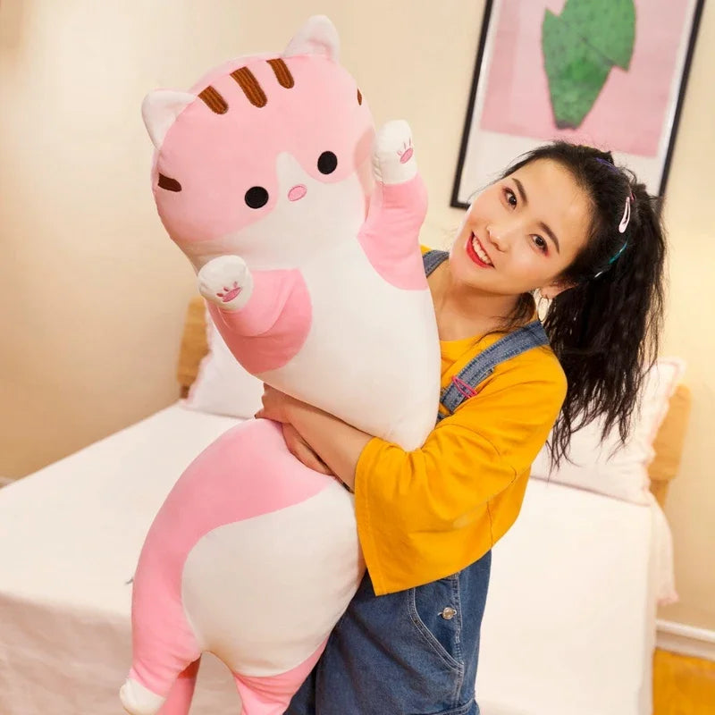 🐱 Almohada Gatito Achuchable | Colección Sueños de Felpa