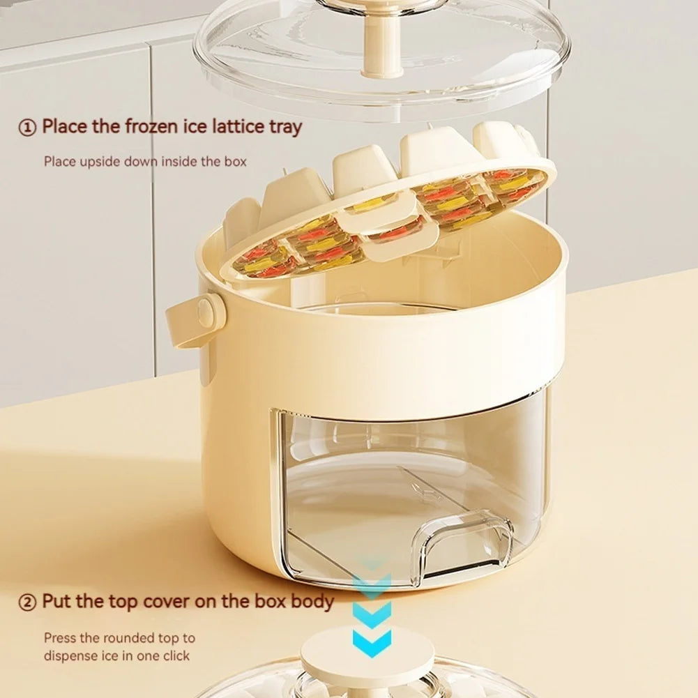🧊 Molde de Hielo Premium 40 Cubos – Elegancia y Funcionalidad en Cada Bebida