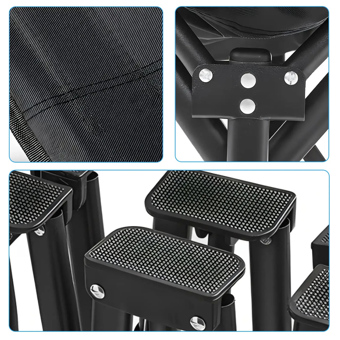 🛏️ Cama de Camping Premium – Plegable, Robusta y Lista para tu Descanso en Cualquier Lugar