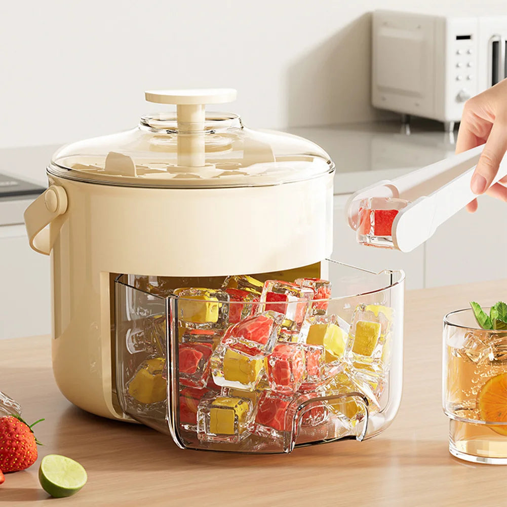 🧊 Molde de Hielo Premium 40 Cubos – Elegancia y Funcionalidad en Cada Bebida