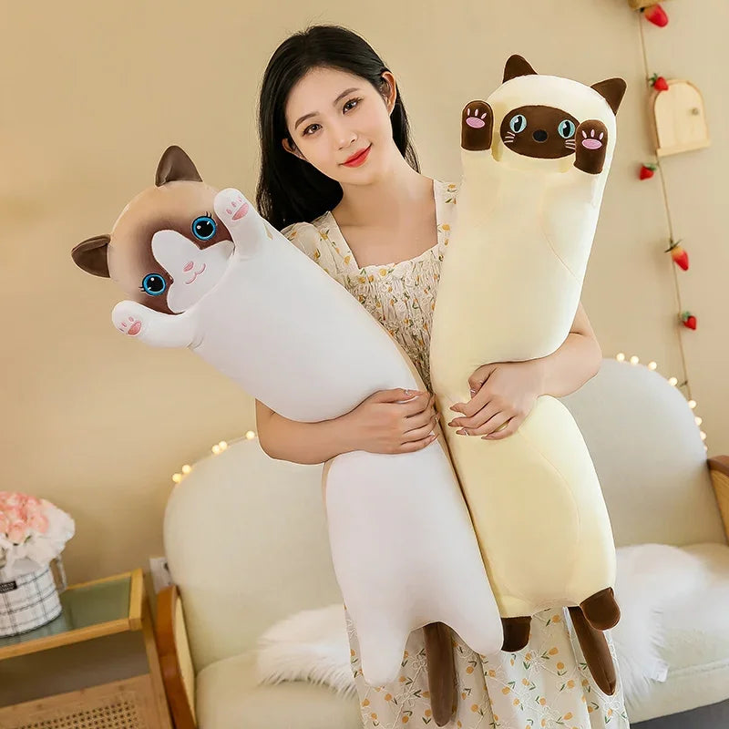 🐱 Almohada Gatito Achuchable | Colección Sueños de Felpa