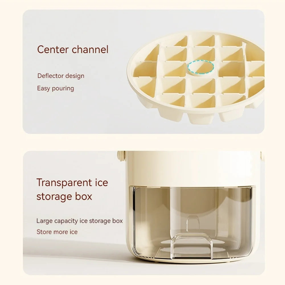 🧊 Molde de Hielo Premium 40 Cubos – Elegancia y Funcionalidad en Cada Bebida