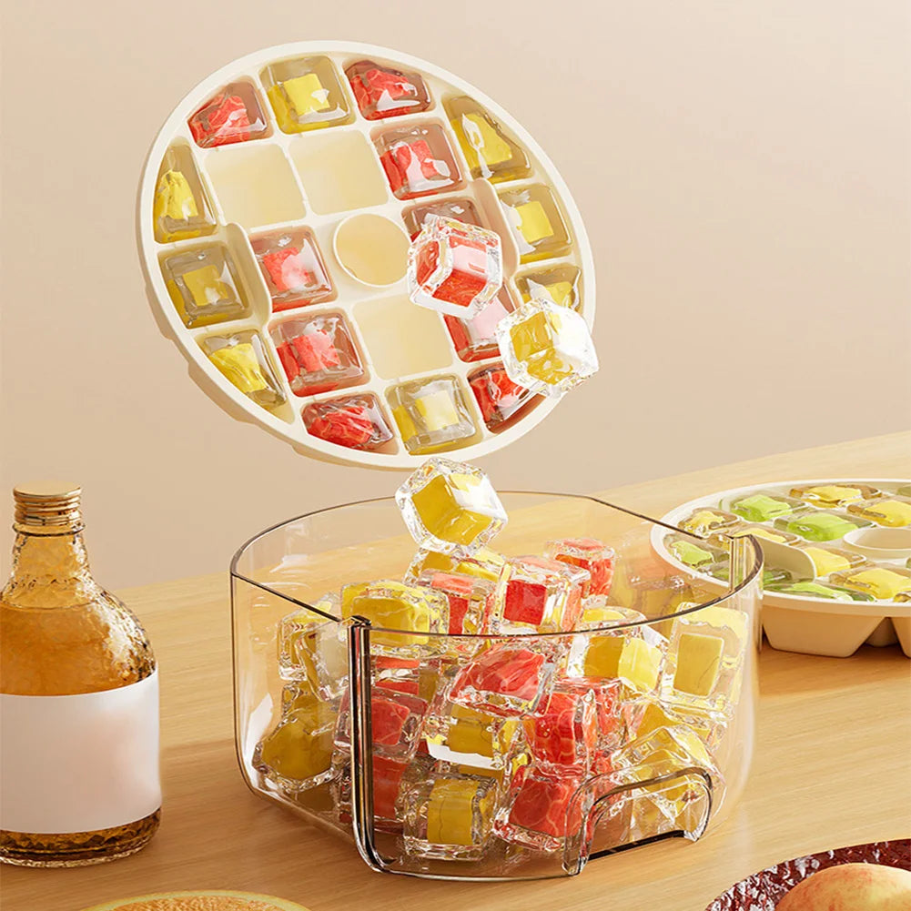 🧊 Molde de Hielo Premium 40 Cubos – Elegancia y Funcionalidad en Cada Bebida