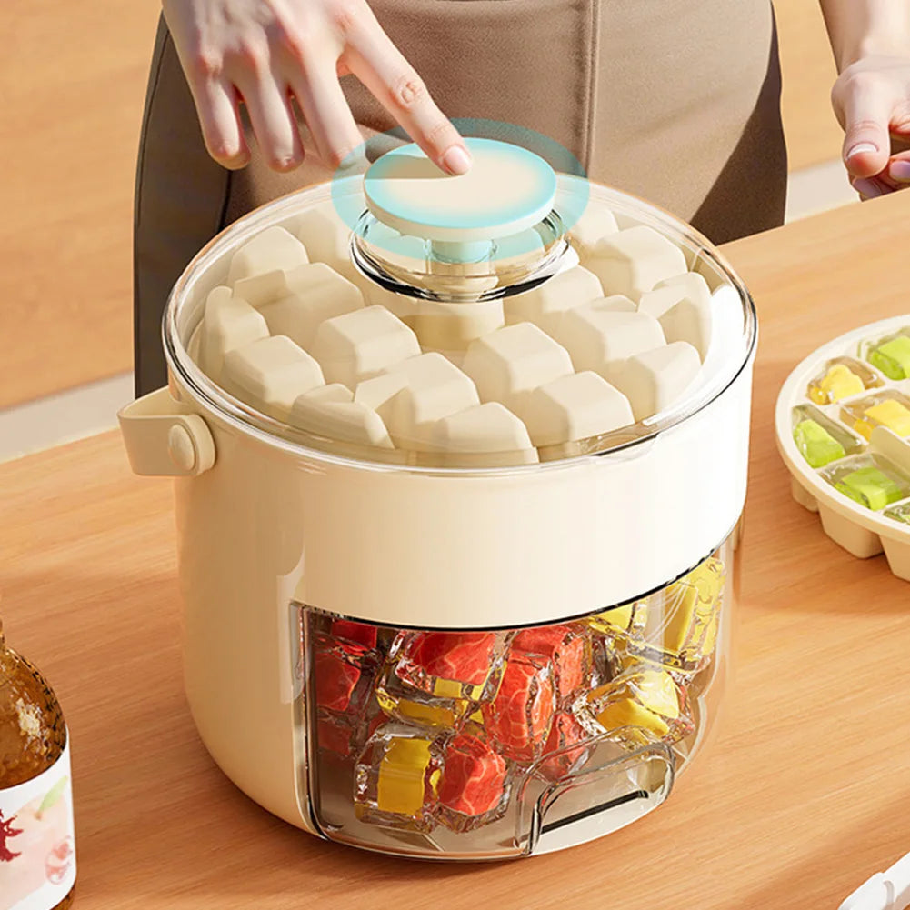 🧊 Molde de Hielo Premium 40 Cubos – Elegancia y Funcionalidad en Cada Bebida