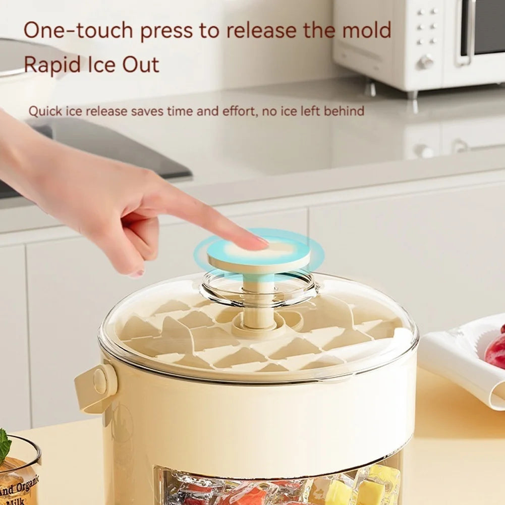 🧊 Molde de Hielo Premium 40 Cubos – Elegancia y Funcionalidad en Cada Bebida