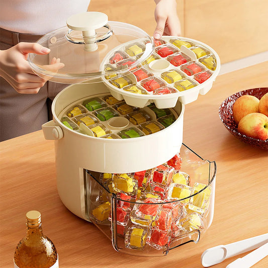 🧊 Molde de Hielo Premium 40 Cubos – Elegancia y Funcionalidad en Cada Bebida